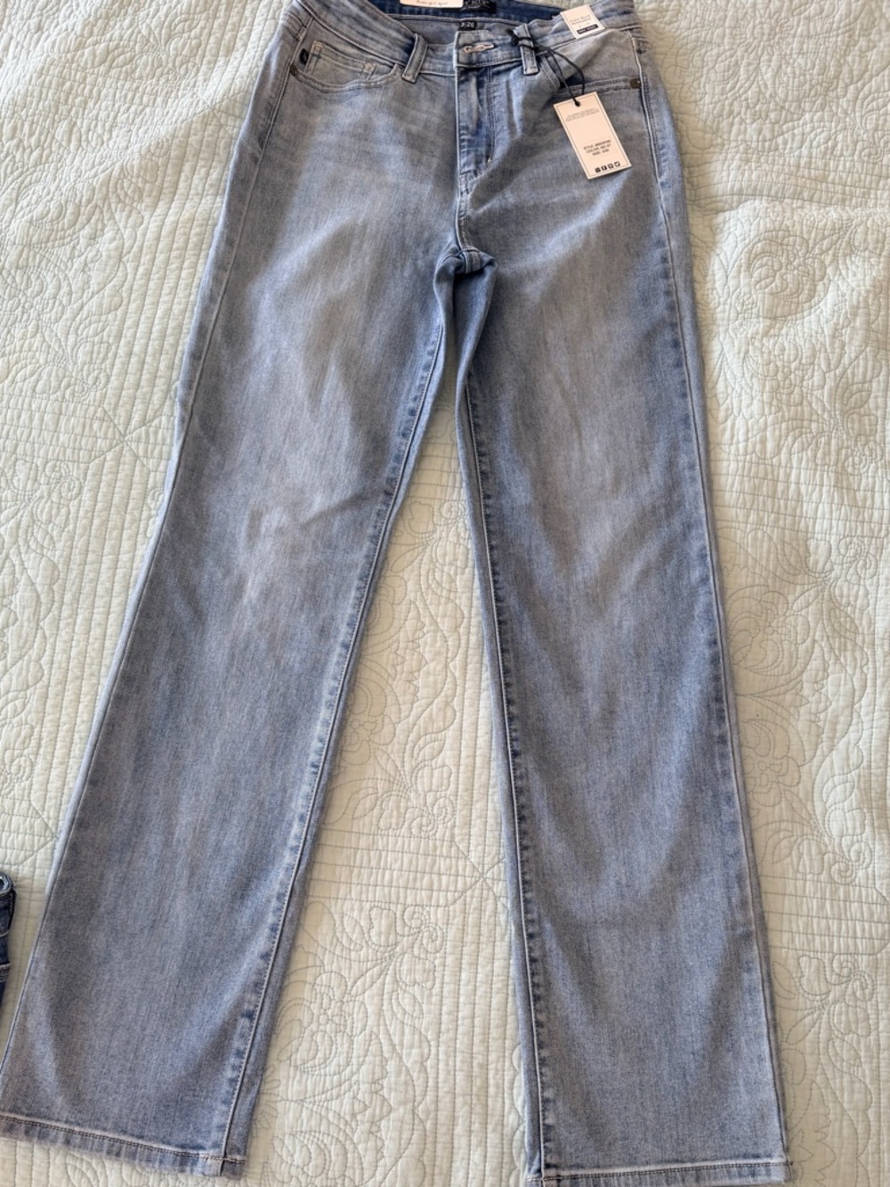 Judy Blue Light Wash 90s Straight Leg Jeans #1